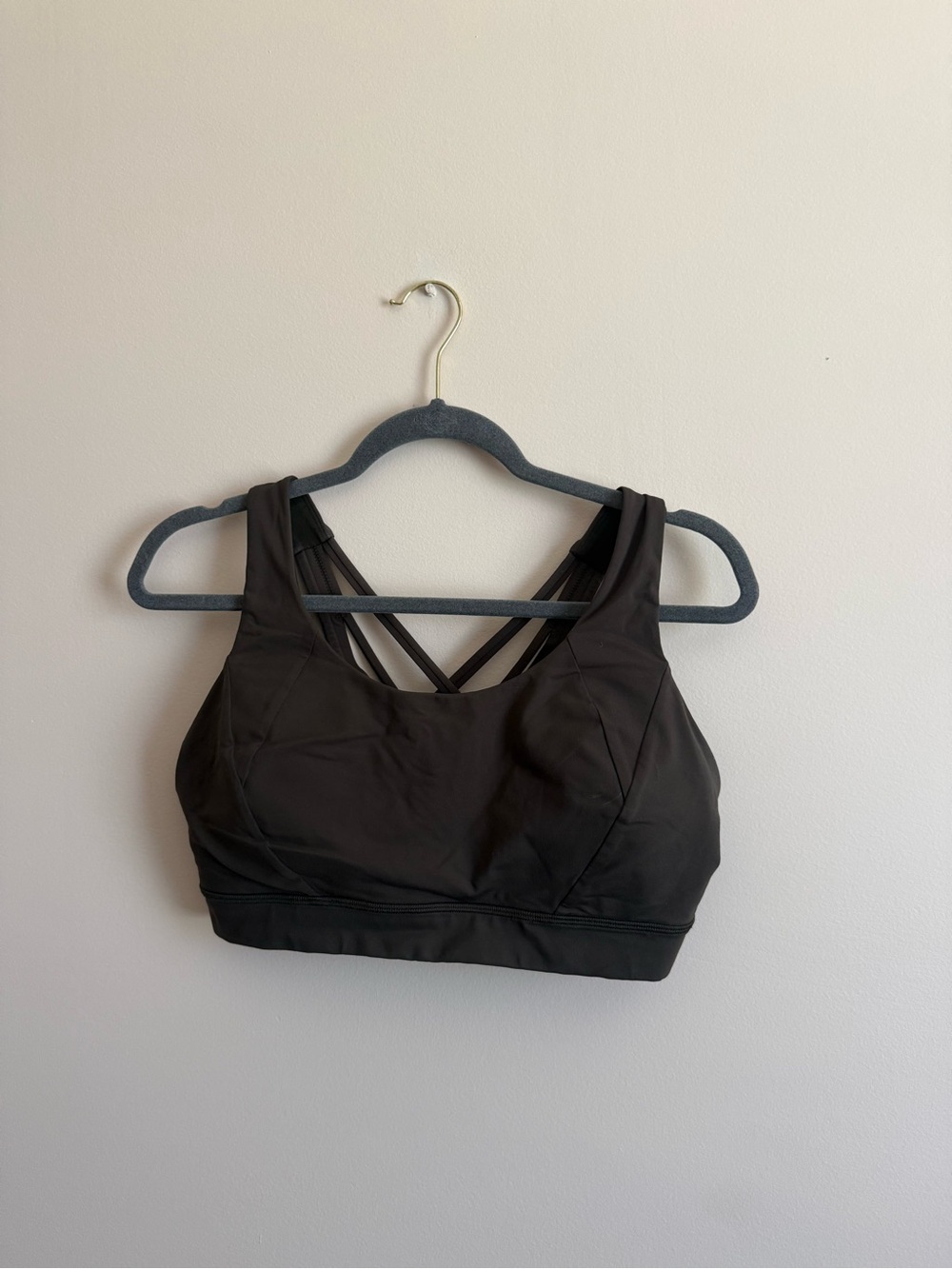 lululemon athletica Free to Be Elevated Olive Sports Bra